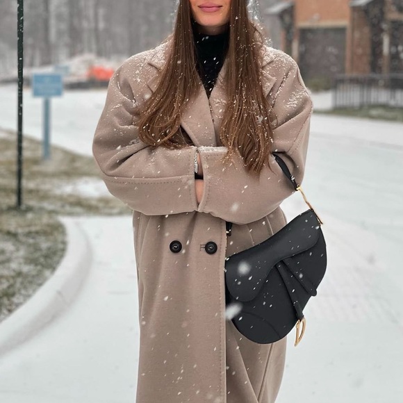 Max Mara Madame iconic coat like new! Color cacha - Picture 7 of 11